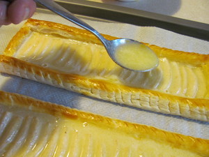 tarte feuilletee poires